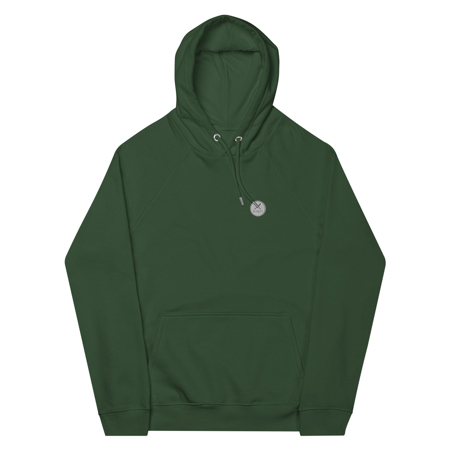 "Death on Expo" Unisex eco raglan hoodie