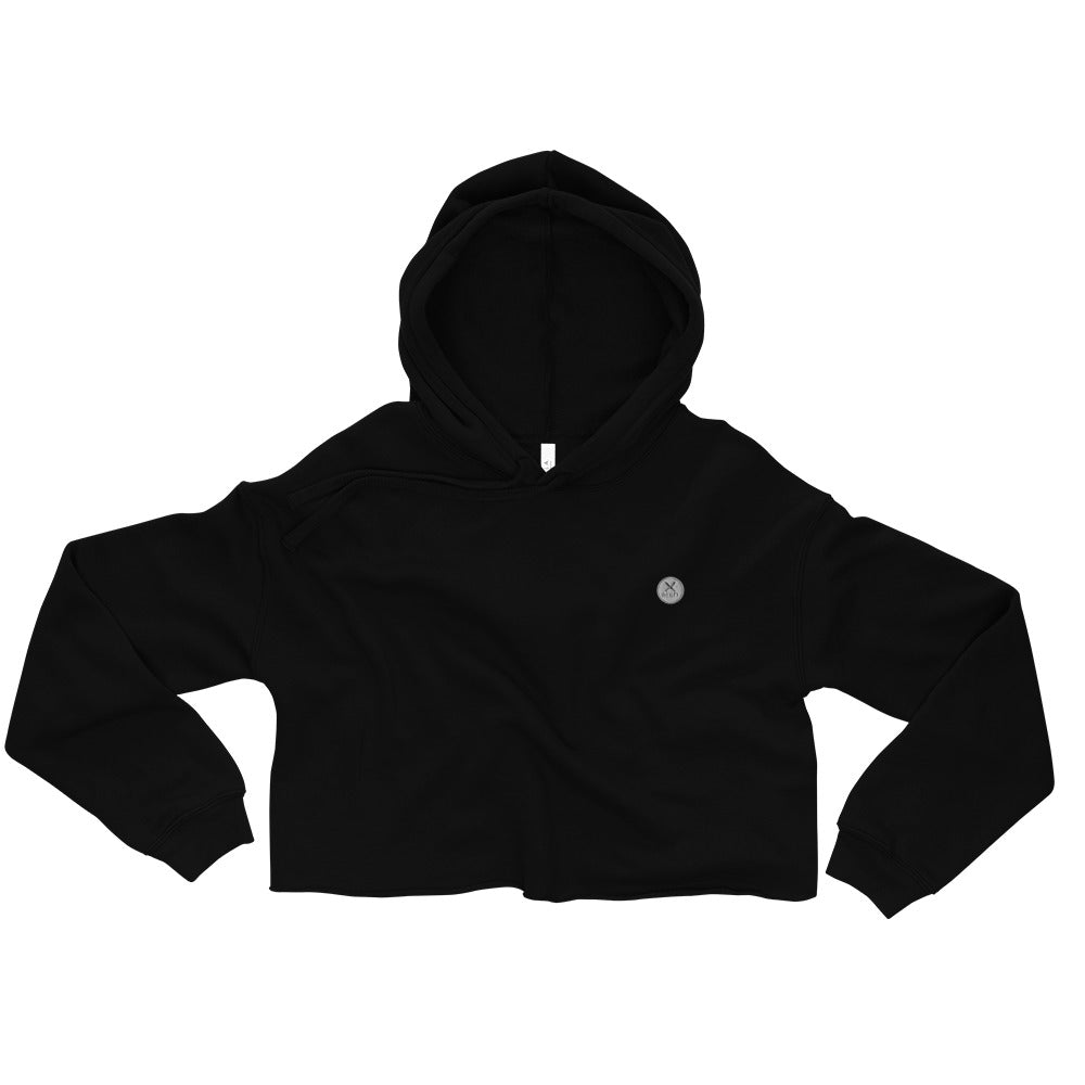 "Gluten expectations" Crop Hoodie