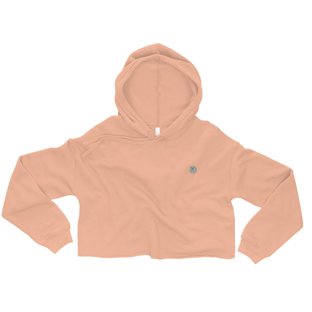 "Gluten expectations" Crop Hoodie