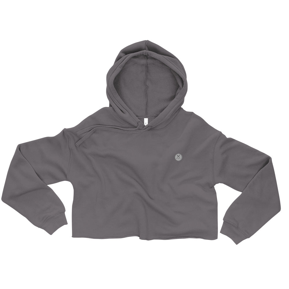 "Gluten expectations" Crop Hoodie