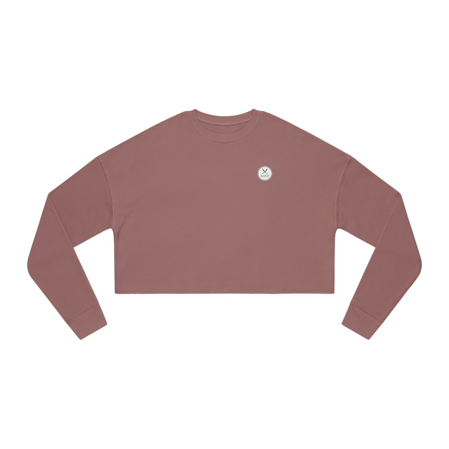"All Lies" Women's Cropped Sweatshirt