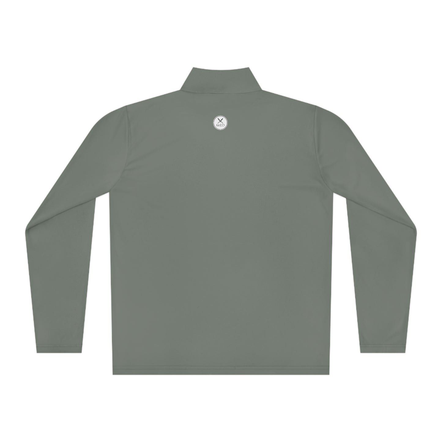 "Outside Section" Quarter-Zip Pullover