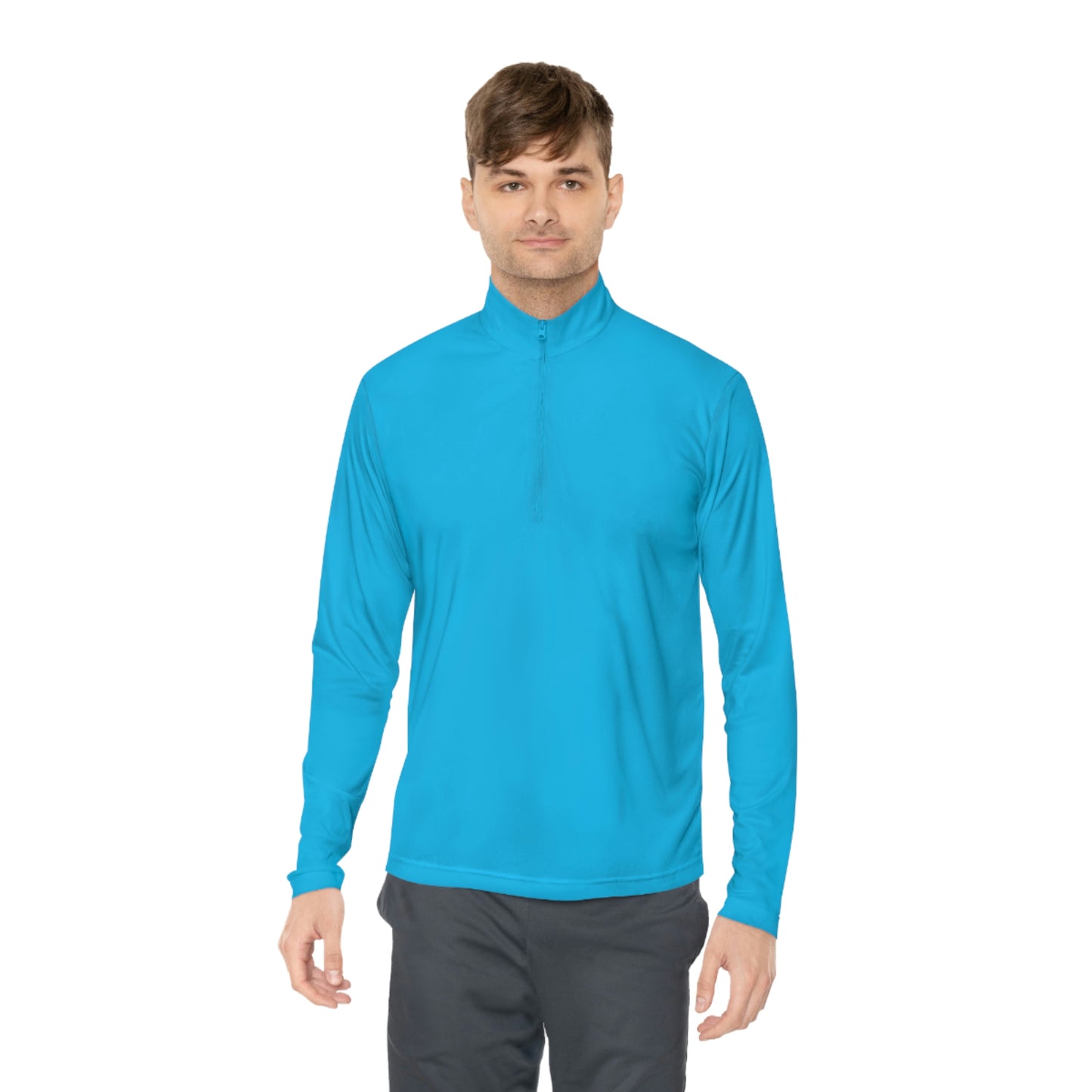 "Outside Section" Quarter-Zip Pullover