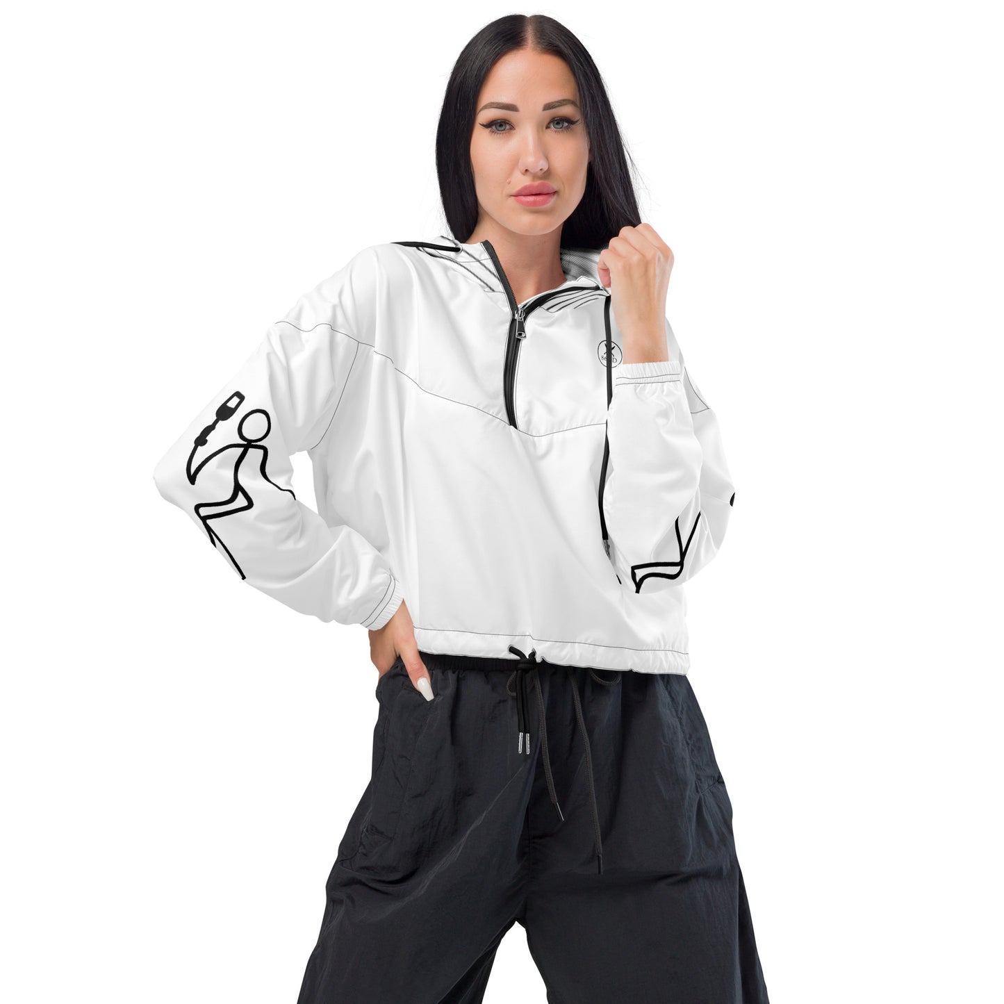 86ed Women’s cropped windbreaker