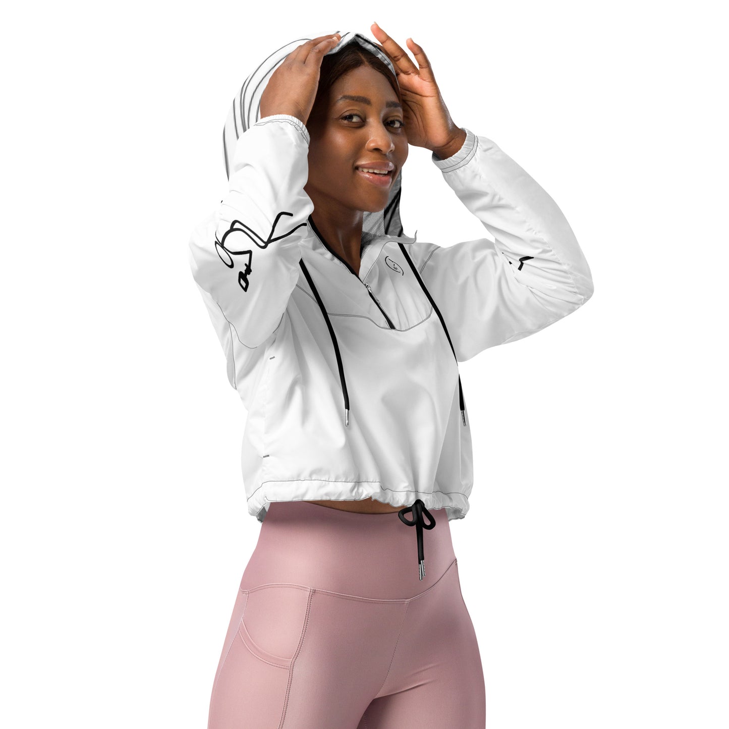 86ed Women’s cropped windbreaker