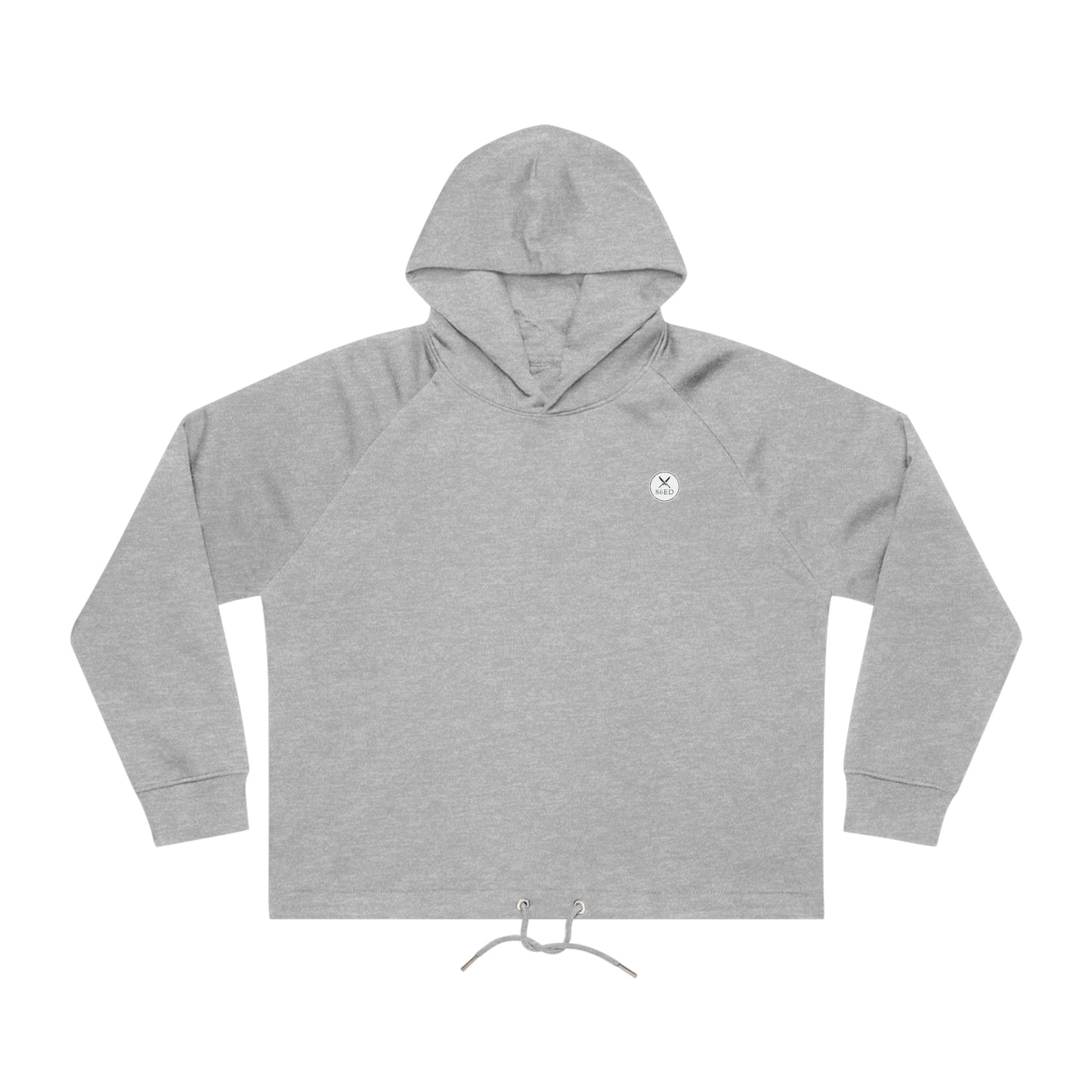 "Cuts" Cropped Hoodie Sweatshirt