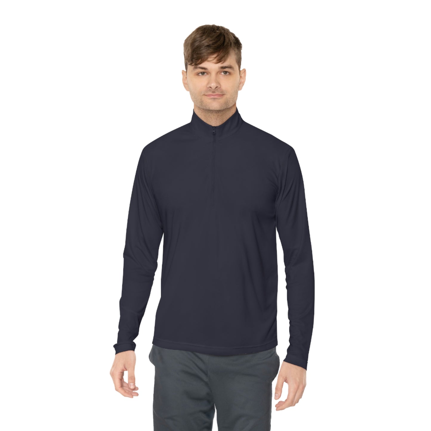 "Outside Section" Quarter-Zip Pullover