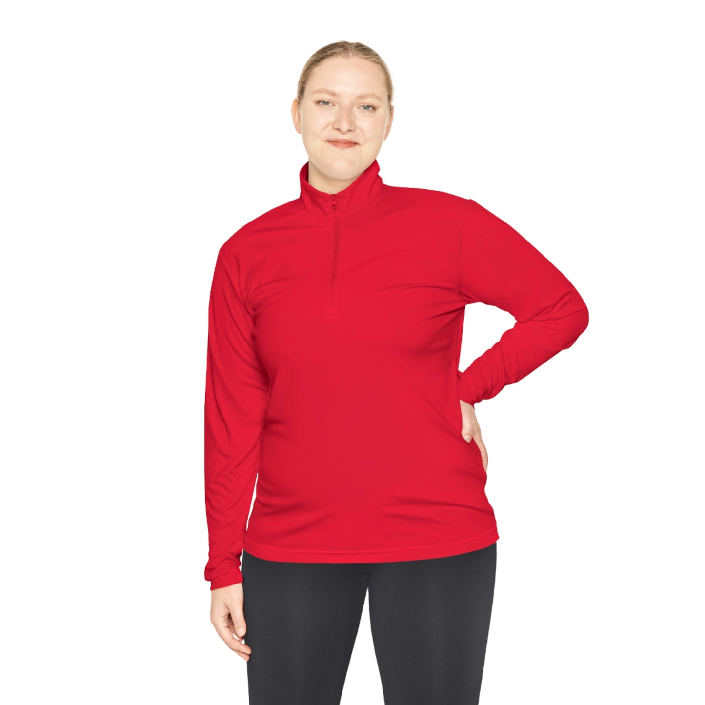 "Outside Section" Quarter-Zip Pullover