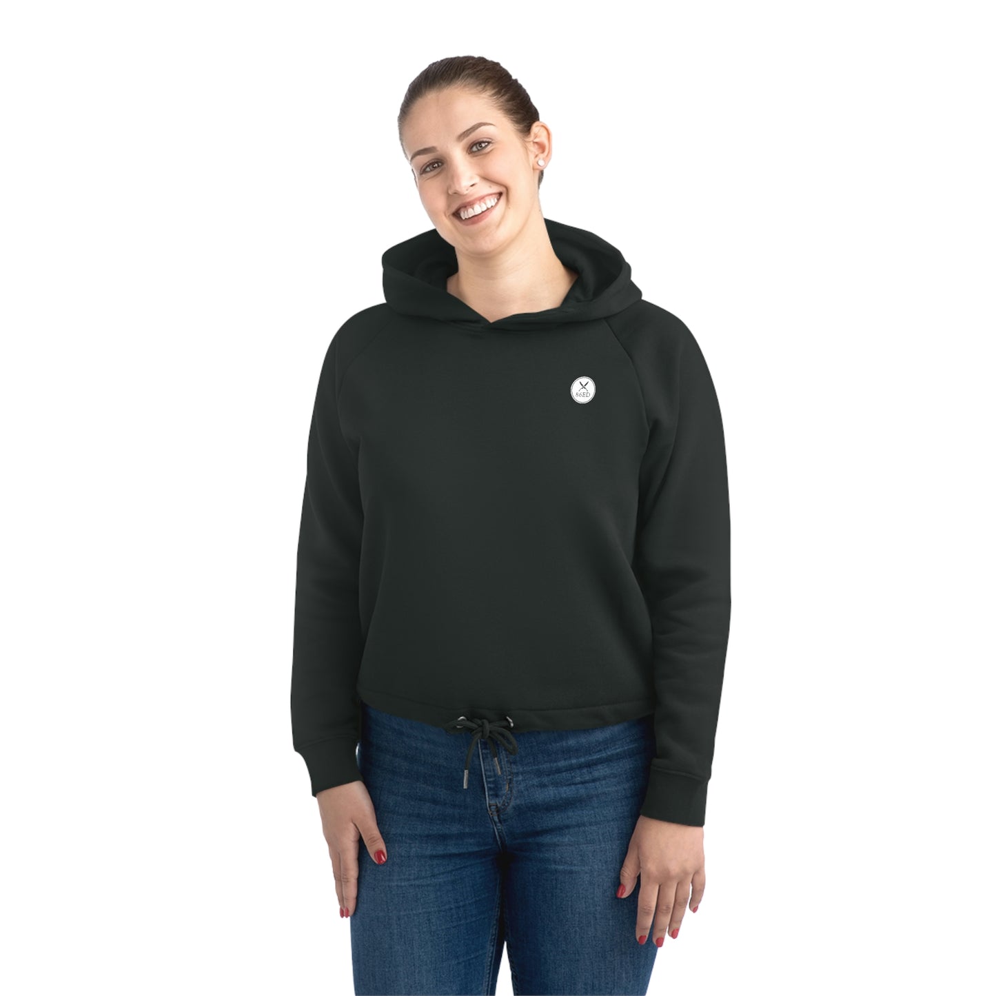 "Cuts" Cropped Hoodie Sweatshirt
