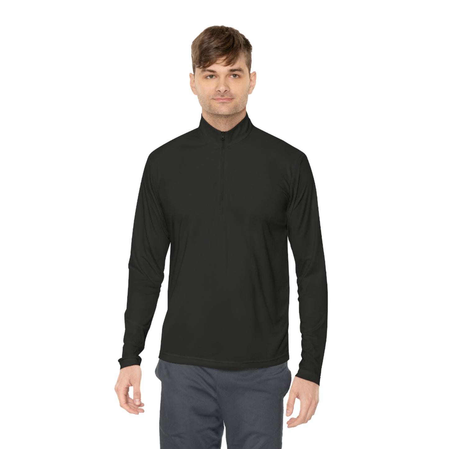 "Outside Section" Quarter-Zip Pullover