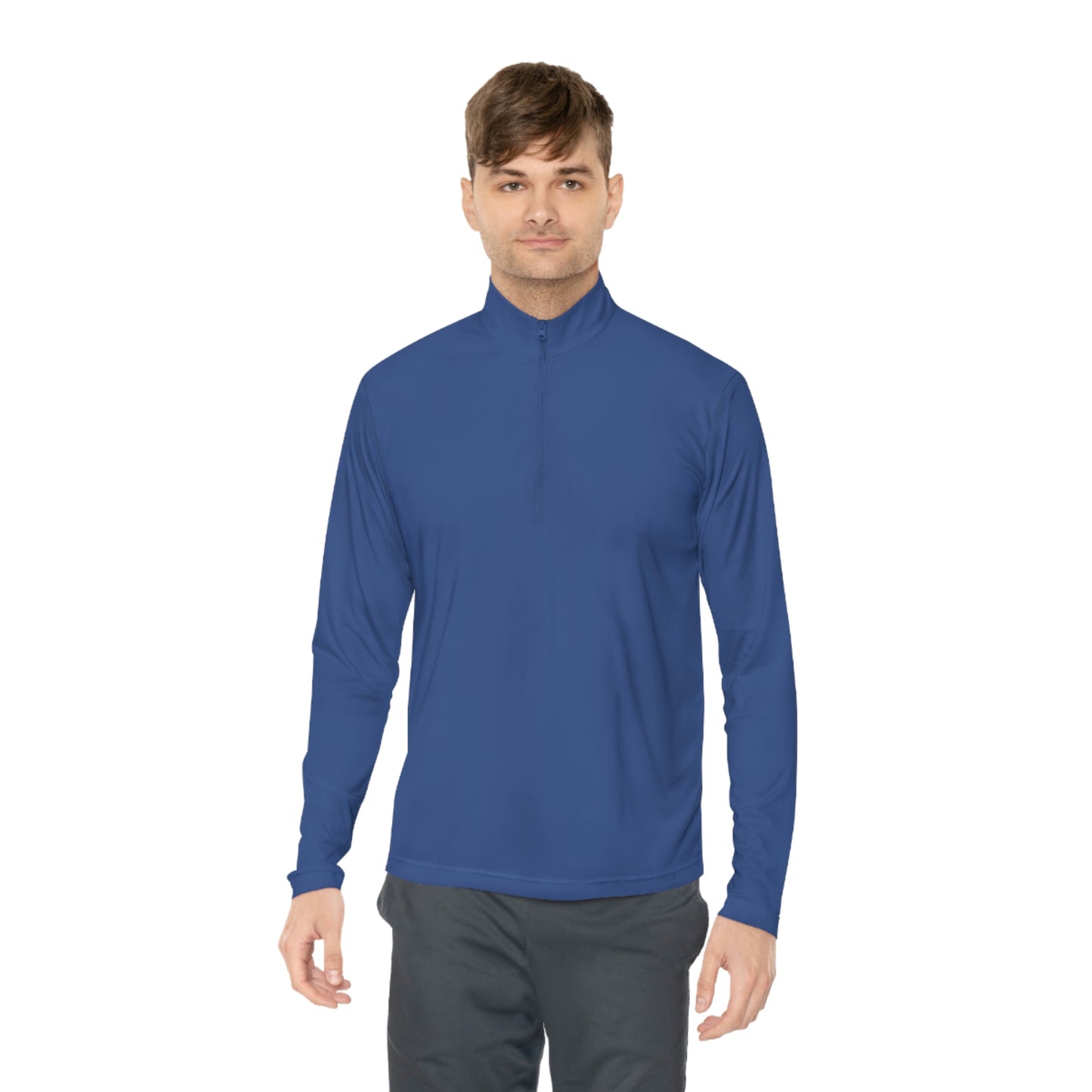 "Outside Section" Quarter-Zip Pullover