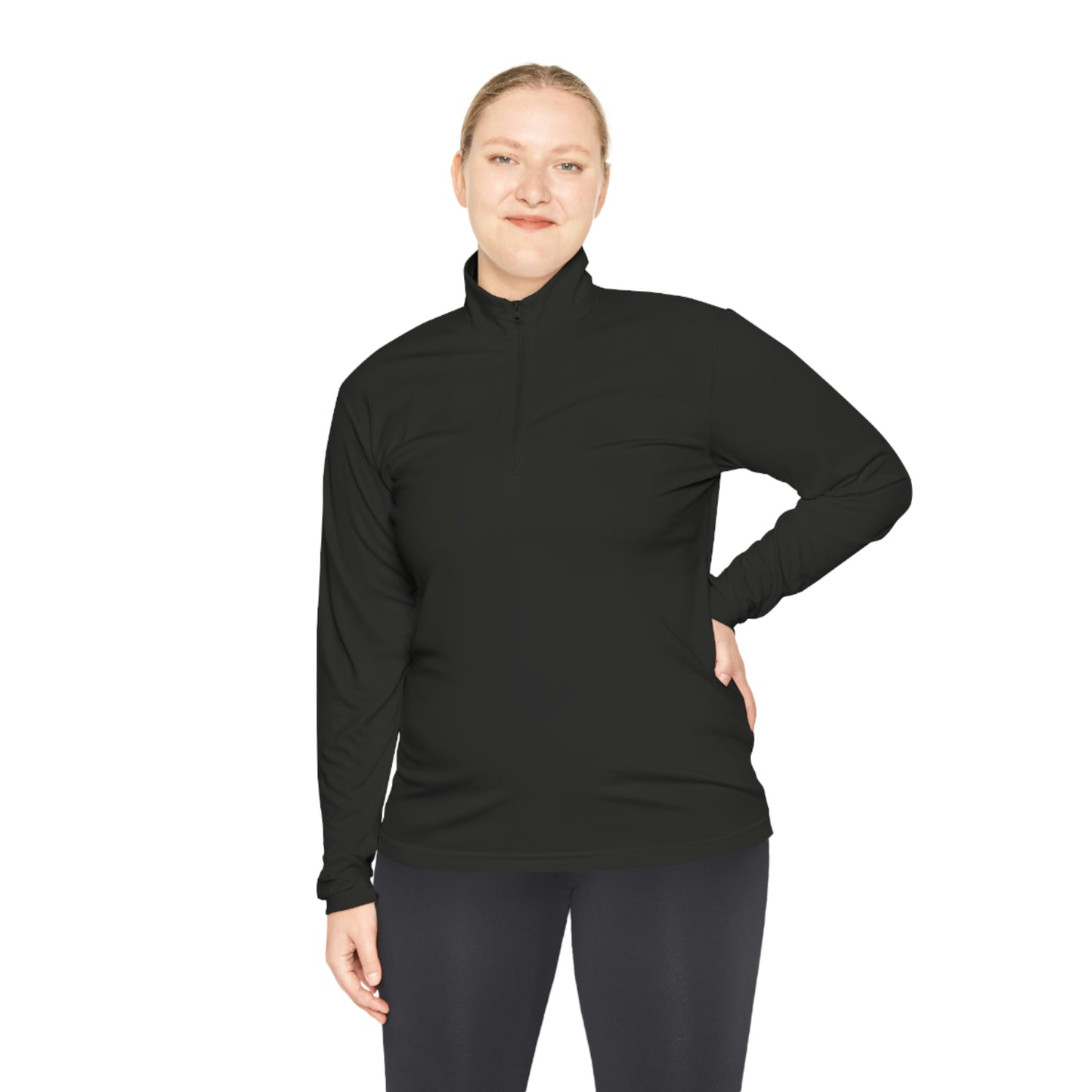 "Outside Section" Quarter-Zip Pullover