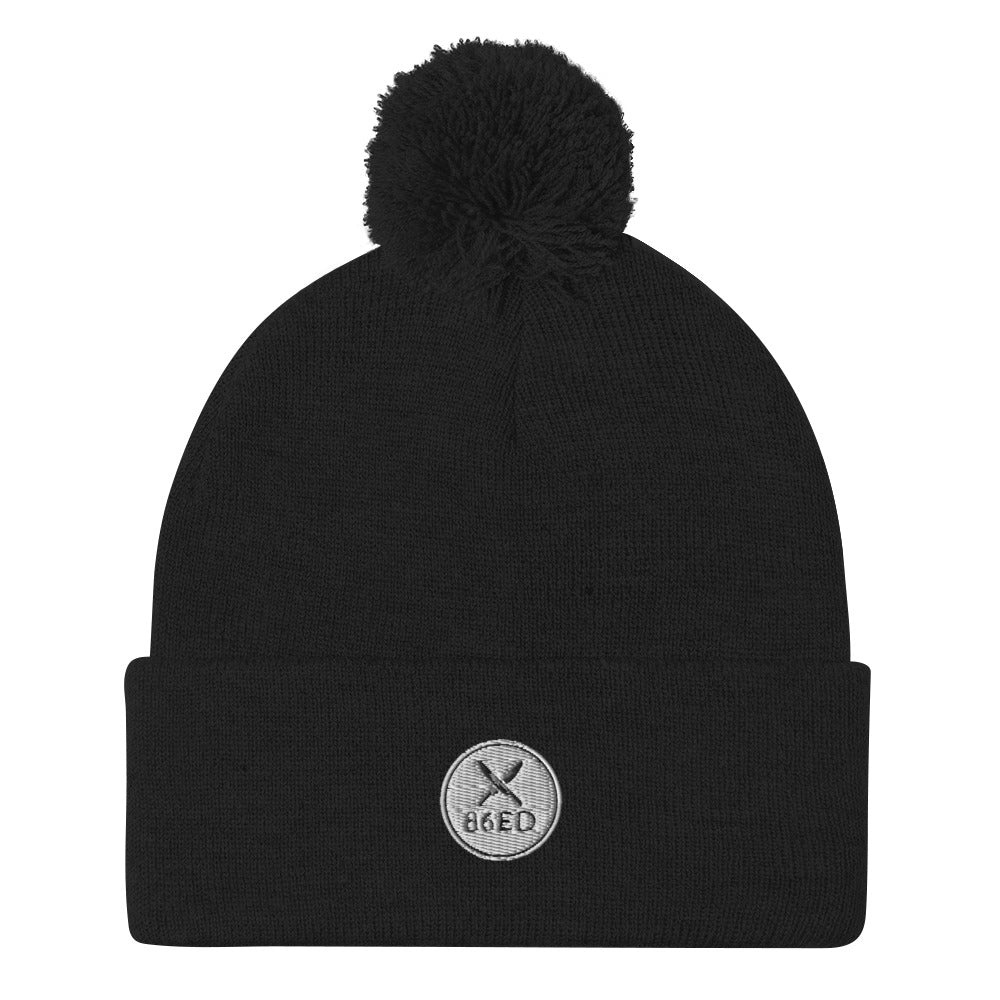 86ed Pom-Pom Beanie