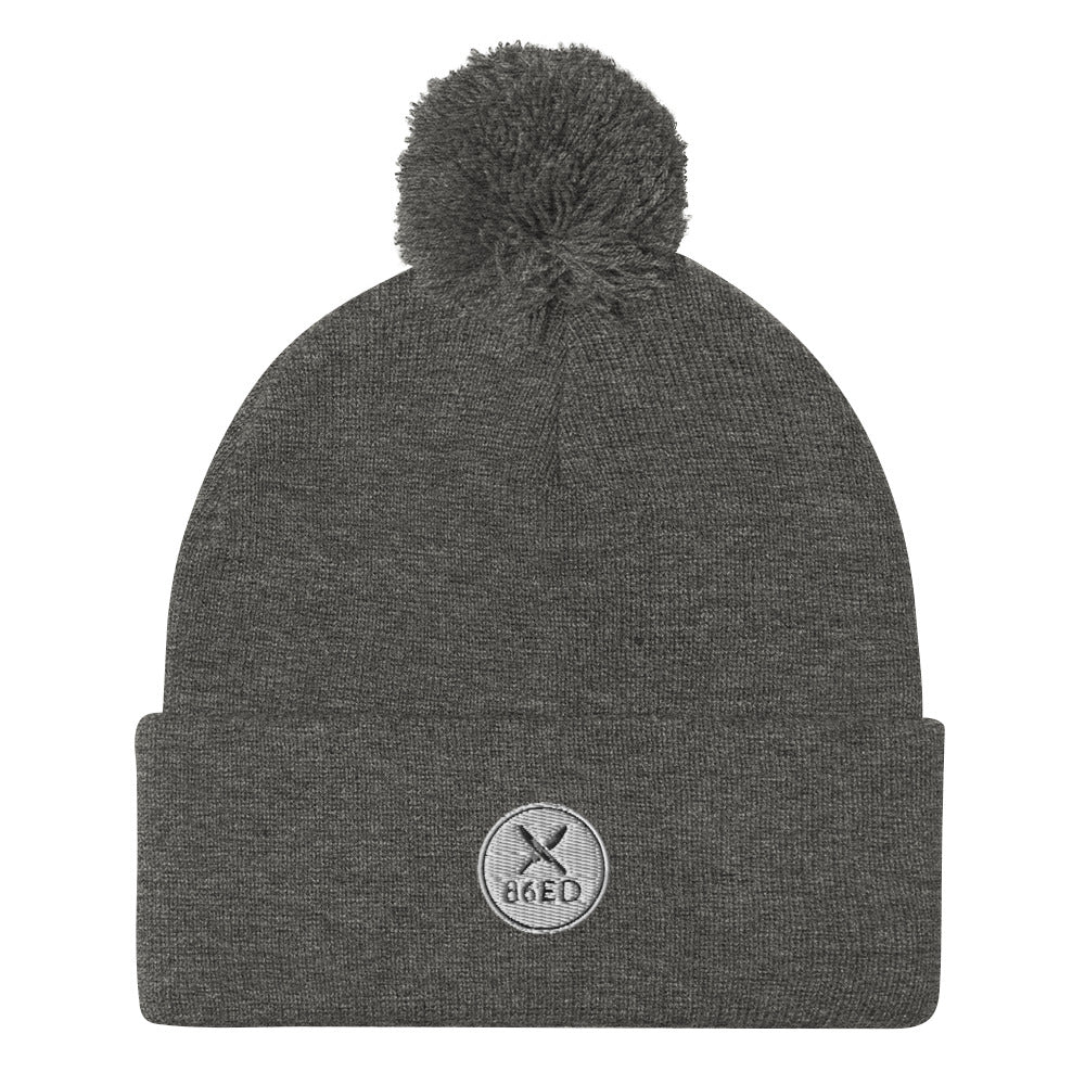 86ed Pom-Pom Beanie