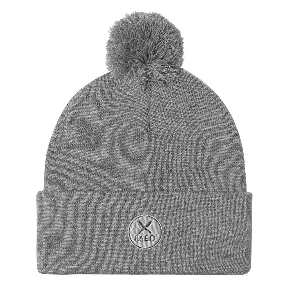 86ed Pom-Pom Beanie