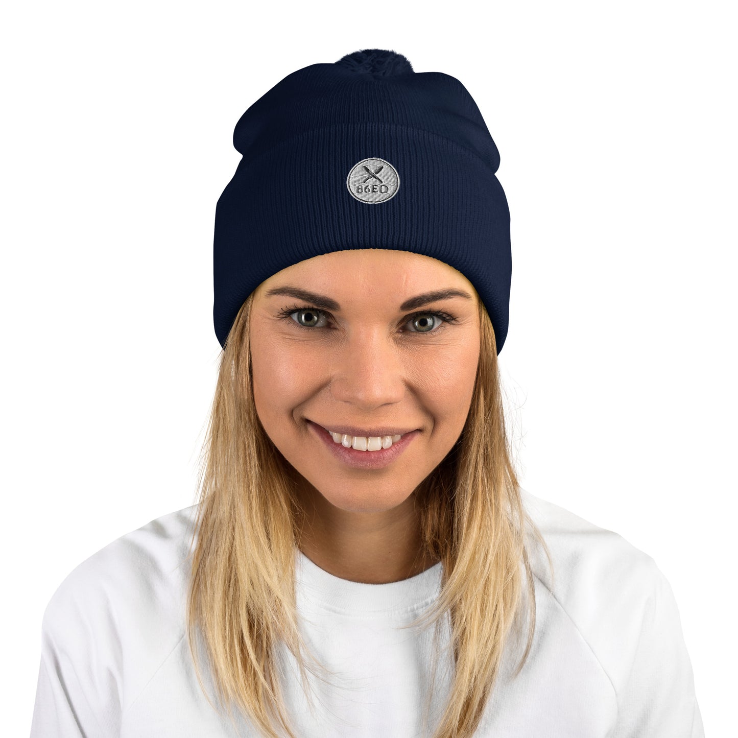 86ed Pom-Pom Beanie
