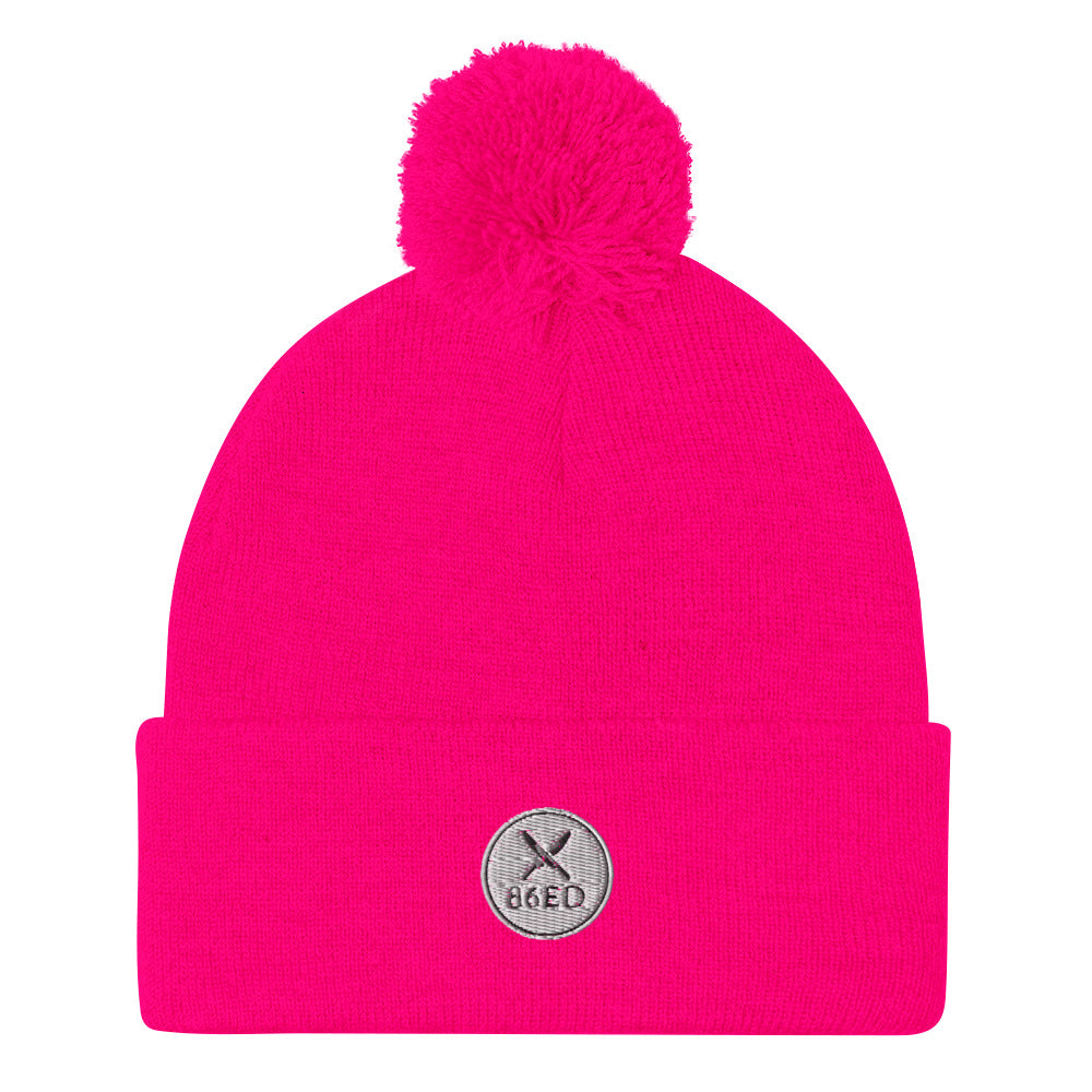 86ed Pom-Pom Beanie