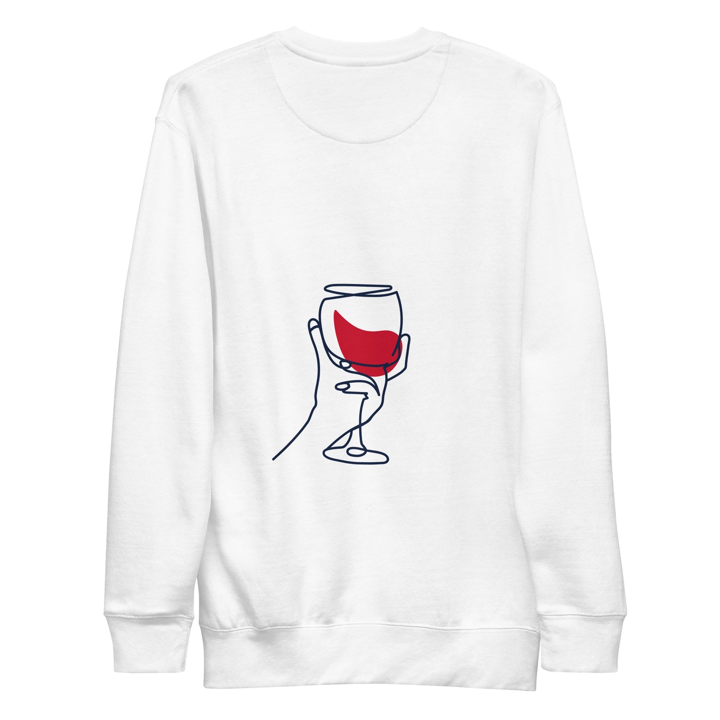"Self-Certified Wine Sommelier" Premium Sweatshirt