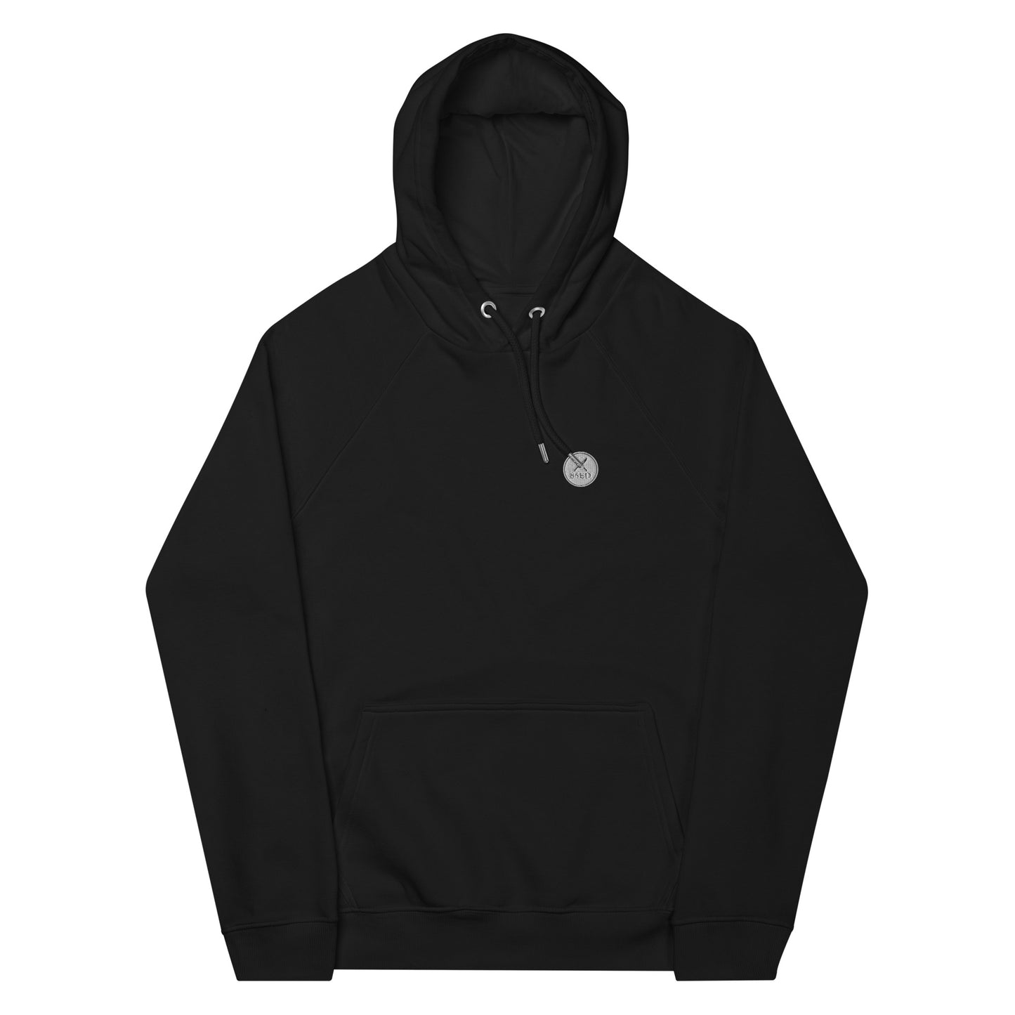 "Death on Expo" Unisex eco raglan hoodie