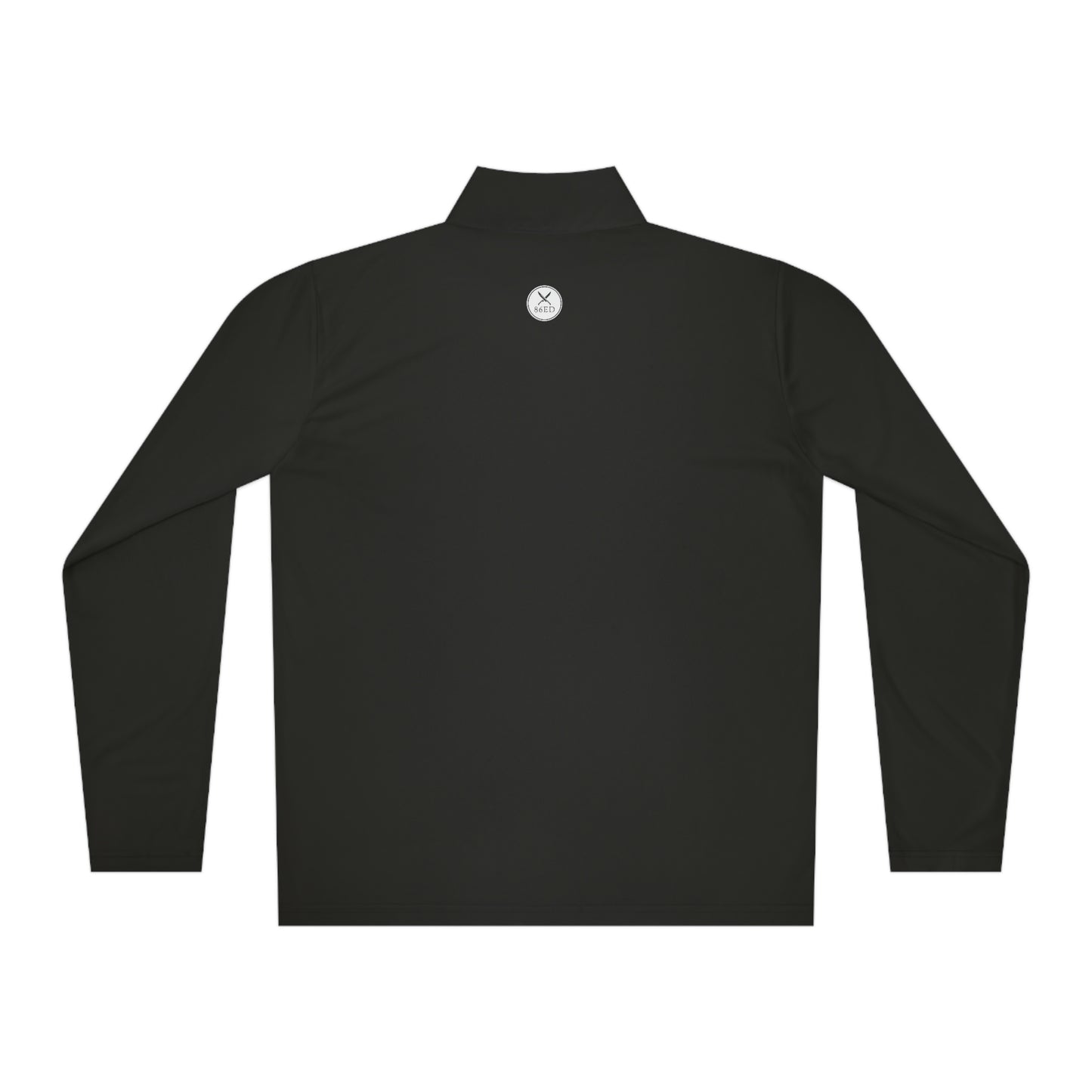 "Outside Section"  Quarter-Zip Pullover