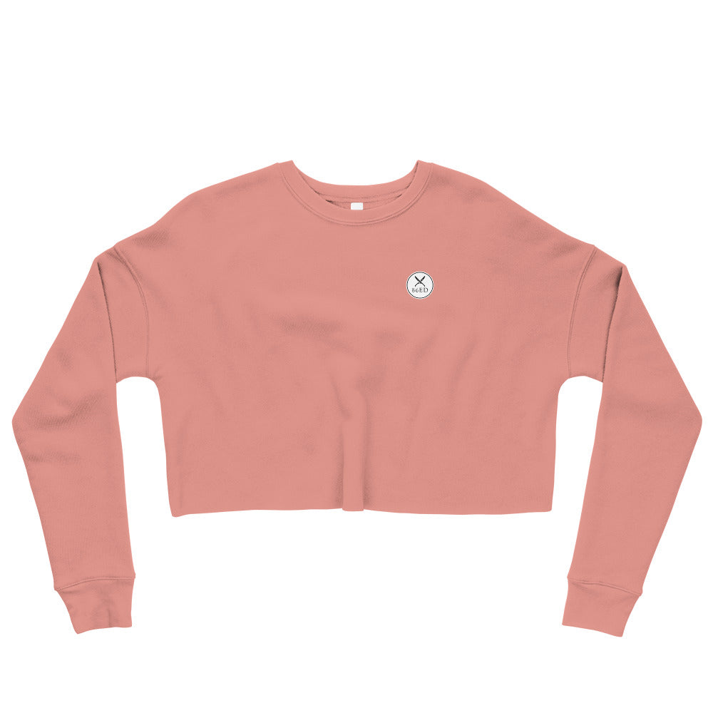 "Espresso" Crop Sweatshirt